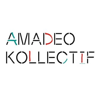 Logo Amadeo Kollectif (voorheen Kamo vzw)