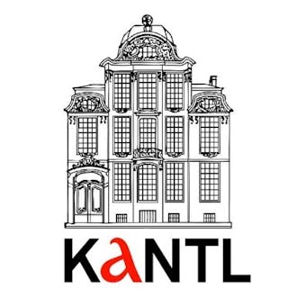 Logo KANTL (Koninklijke Academie voor Nederlandse Taal en Letteren)